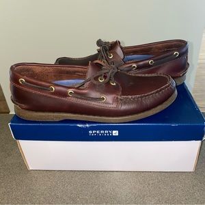 Men’s Sperry Authentic Original Boat Shoes Amaretto